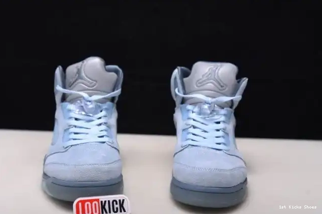 1st Kicks Shoes Retro Air (W) Bluebird Jordan DD9336-400 5 0521